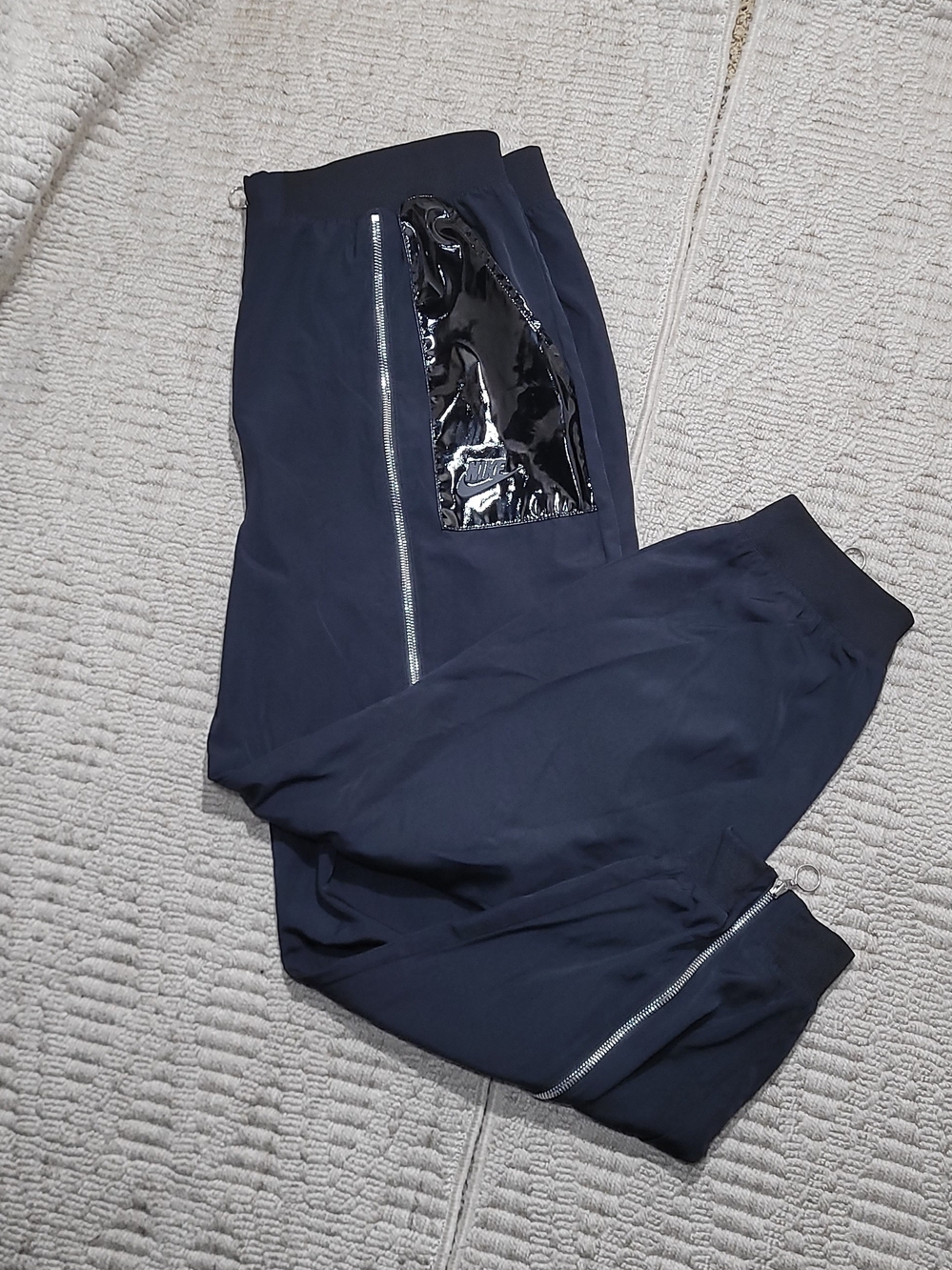 Nike Black Icon Clash Woven Pants Joggers Sportswear XL - Picture 10 of 15